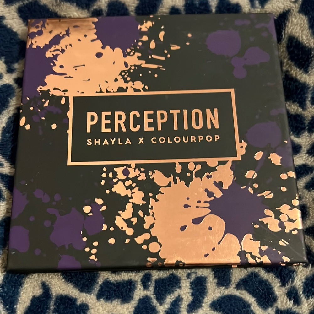Brand New Colourpop perception palette